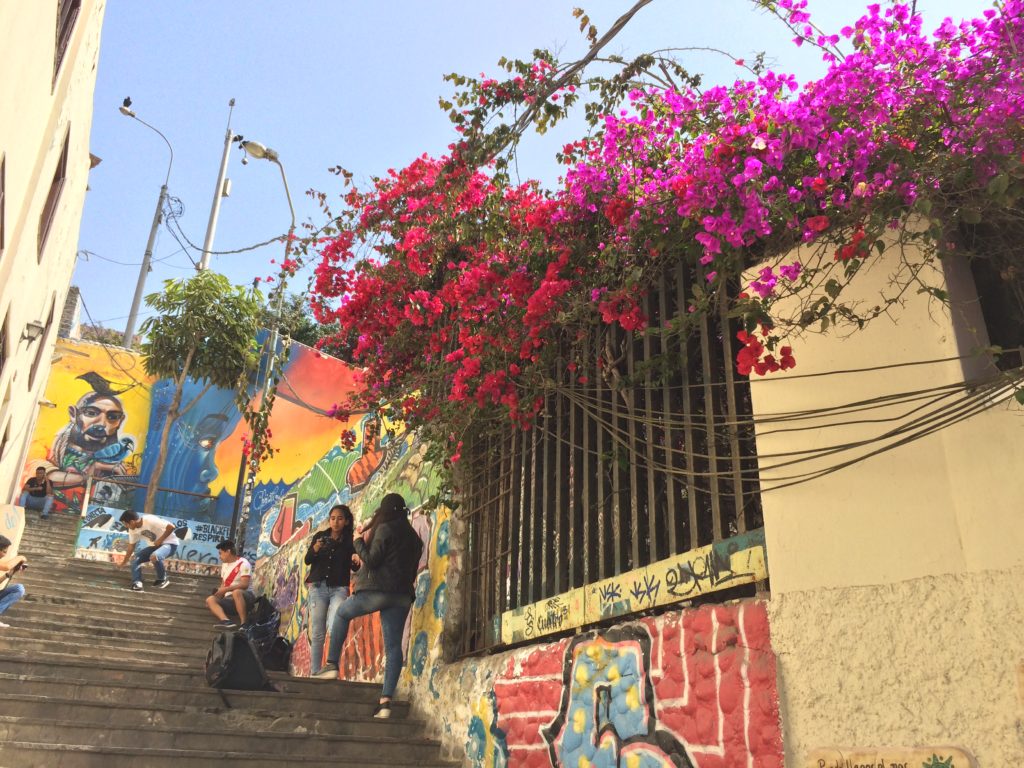 Selfies at Barranco