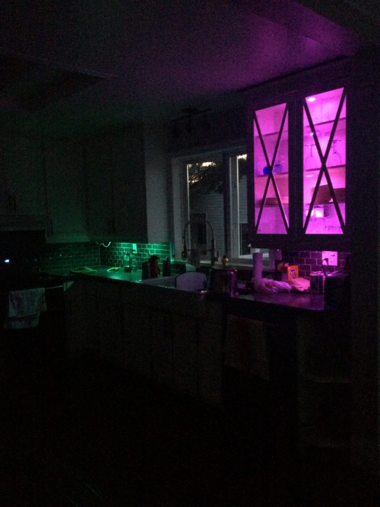 Neon Canadian Kitchen